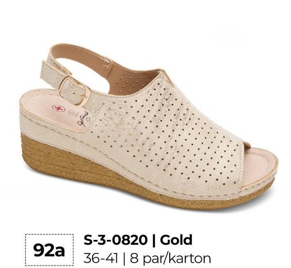 Sandały na obcasie damskie Roz 36-40 / 8 par